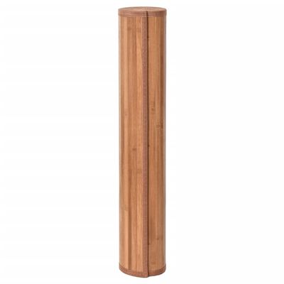 vidaXL Matto suorakaide luonnollinen 100x400 cm bambu