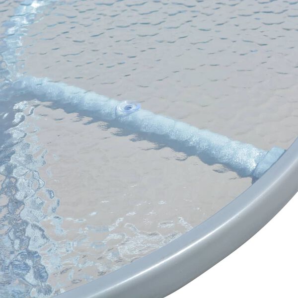 vidaXL Bistrop&ouml;yt&auml; harmaa 80x71 cm ter&auml;s