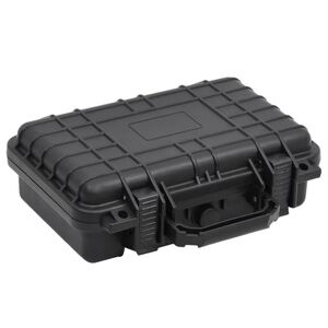 vidaXL Lentolaukku musta 30x22x10 cm PP