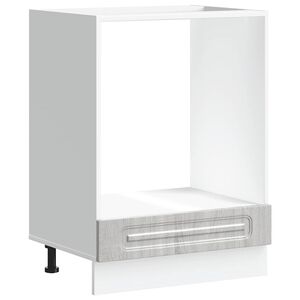 vidaXL Uunikaappi Kalmar harmaa Sonoma tekninen puu