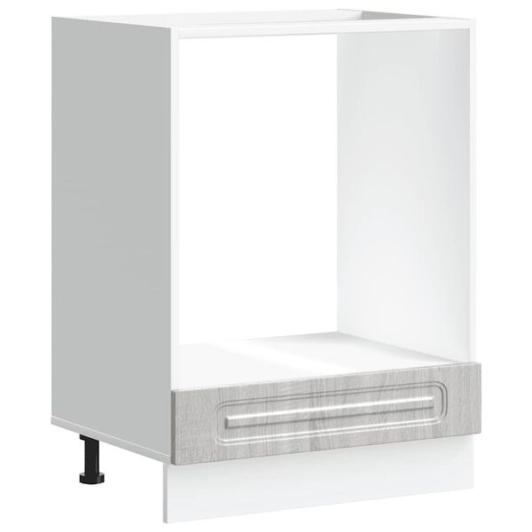 vidaXL Uunikaappi Kalmar harmaa Sonoma tekninen puu