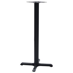 vidaXL Bistrop&ouml;yd&auml;n jalka musta 56x56x107 cm valurauta