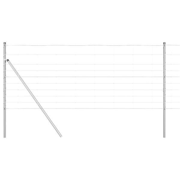 vidaXL Aitalatu Galvanoitu 25 x 1 m Ter&auml;s