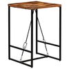 vidaXL Baarip&ouml;yt&auml; kierr&auml;tetty puu 70x70x106 cm
