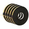 vidaXL Itsekiinnittyv&auml; vaahtoteippi 5 kpl Musta 15mm x 10m CR-vahto