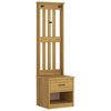 vidaXL Hallin puu SANDNES 45x40x159,5 cm t&auml;ysi m&auml;nty
