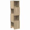 vidaXL Kulmakaappi 25,5x25x102cm Tekninen puu Sonoman tammi