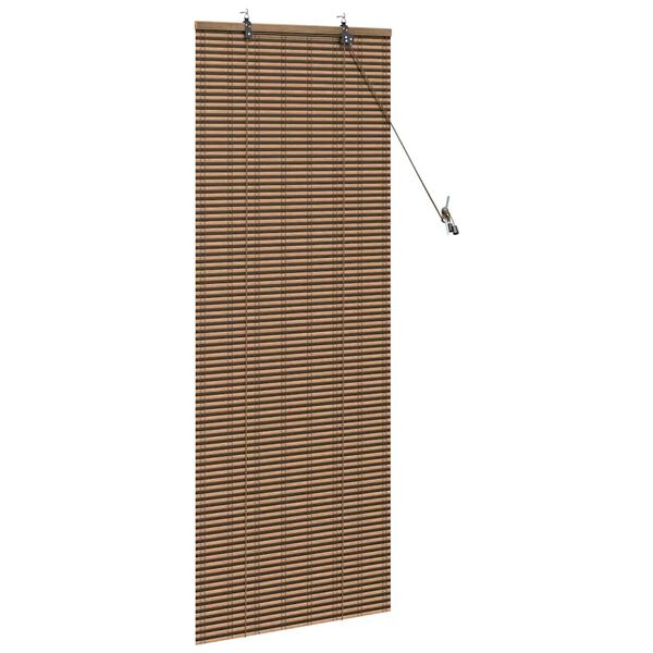 vidaXL Rullaverho verhoilla Ruskea 60 x 160 cm Bambu