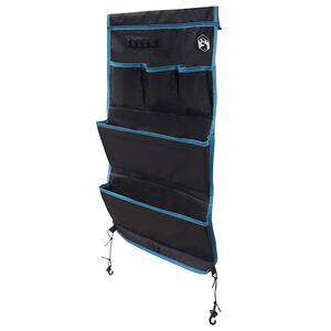 vidaXL S&auml;ilytyspussi Musta ja Sininen 91 x 47,5 cm oxford