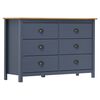 vidaXL Lipasto Hill harmaa 125x40x80 cm t&auml;ysi m&auml;nty