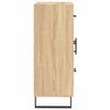 vidaXL Senkki Sonoma-tammi 69,5x34x90 cm tekninen puu