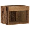vidaXL TV-tasosetti 40 x 30 x 30 cm Vanha puu Tekninen puu
