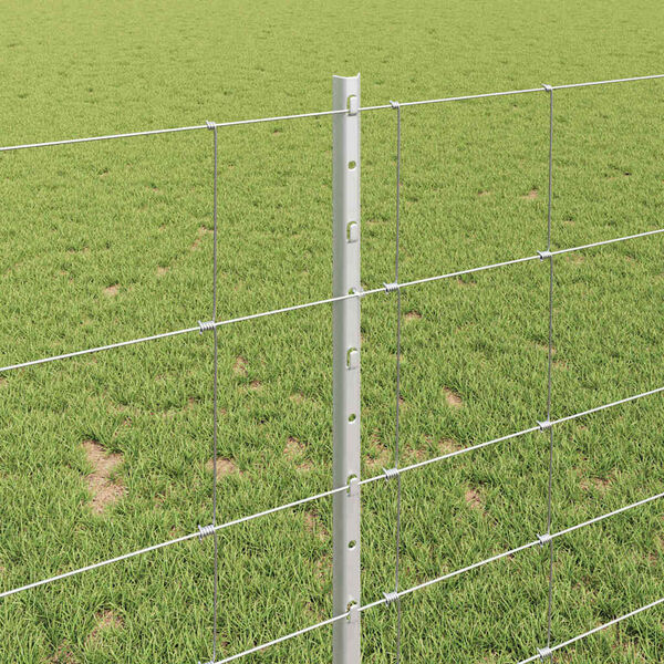 vidaXL Aita ja Tuki Hopea 1 x 50 m Ter&auml;s