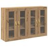 vidaXL Sein&auml;kaapit 2 kpl Artisan tammi 69,5 x 34 x 90 cm Tekninen puu
