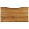 vidaXL P&ouml;yt&auml;levy 100x60x2,5 cm el&auml;v&auml; reuna t&auml;ysi mangopuu