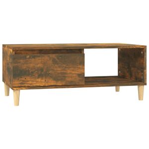 vidaXL Sohvap&ouml;yt&auml; savutammi 90x50x36,5 cm tekninen puu