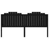 vidaXL S&auml;ngynp&auml;&auml;ty musta 206x4x110 cm t&auml;ysi m&auml;nty