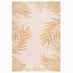 vidaXL Ulkomatto Flatweave 200x280 cm lehtikuvio