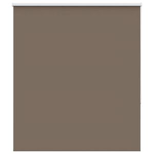 vidaXL Rullaverho Blackout kahvi 120x130 cm Kankaan leveys 116,6 cm