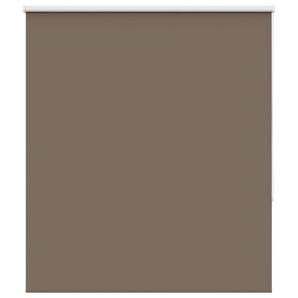 vidaXL Rullaverho Blackout kahvi 120x130 cm Kankaan leveys 116,6 cm