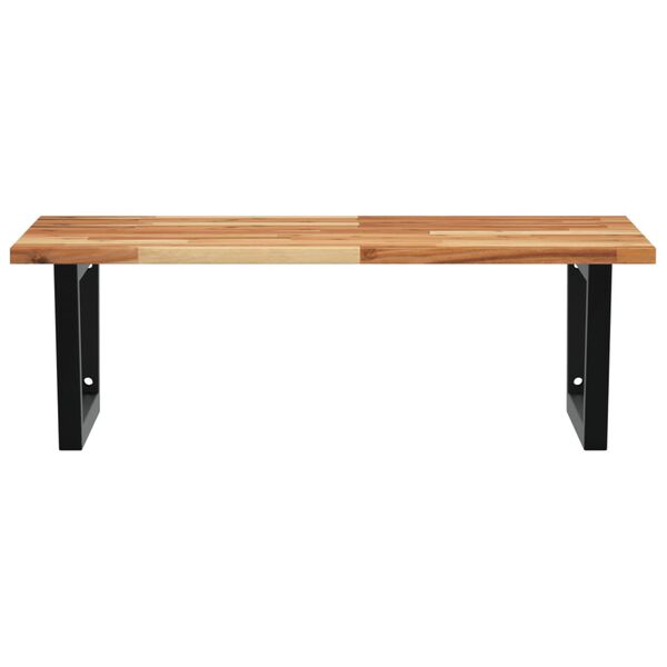 vidaXL Pesuallashylly sein&auml;lle ter&auml;s ja t&auml;ysi akasiapuu