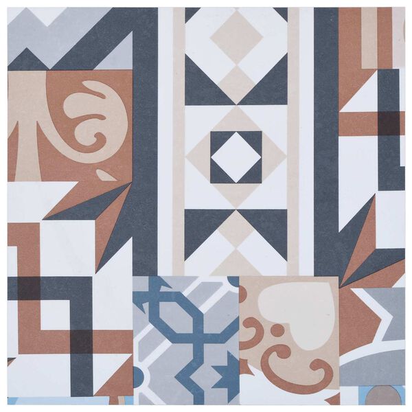 vidaXL Lattialankut 55 pcs Moniv&auml;rinen 5,11 m&sup2; Polyvinyylikloridi