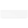 vidaXL Kelluva sein&auml;hylly valkoinen 80x23,5x3,8 cm MDF
