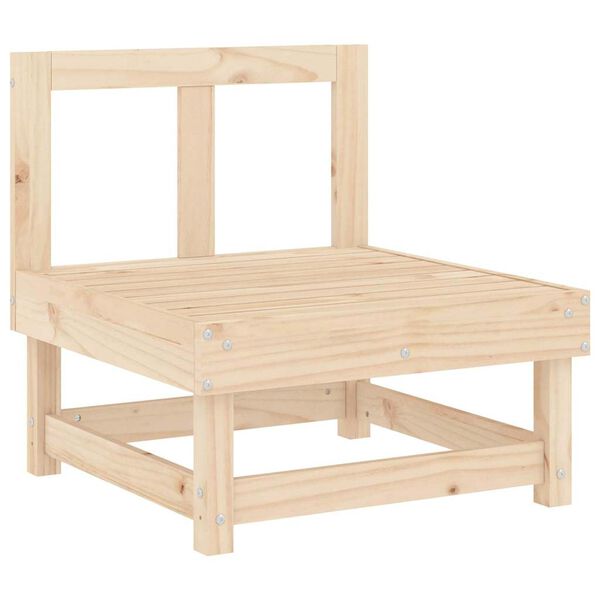 vidaXL Keskisohva tyynyillä täysi mänty