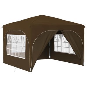 vidaXL Pop-up Juhlateltta 290 x 290 x 245 cm Taupe