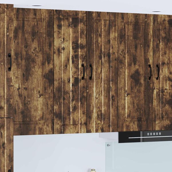 vidaXL Keitti&ouml;kaappi Savup&auml;hkin&auml; 60 x 31 x 100 cm Tekninen puu