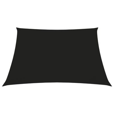 vidaXL Aurinkopurje Oxford-kangas neliö 2x2 m musta