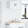 vidaXL Keitti&ouml;kaappi hyllyll&auml; Valkoinen 60 x 31 x 40 cm Tekninen puu