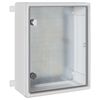 vidaXL Ohjauskabinetti Harmaa 47 x 24 x 50 cm ABS-muovi