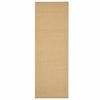 vidaXL Matto luonnollinen sisal 100x100 cm