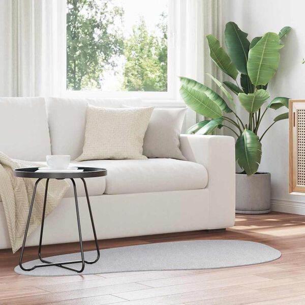 vidaXL Alue matot HUARTE Harmaa 80 x 150 cm Polyesteri