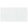 vidaXL Verkkoverho verhoilla Valkoinen 160 x 500 cm Polyesteri