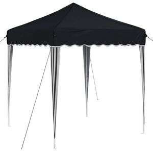 vidaXL Pop-up Juhlateltta 195 x 195 x 245 cm Antrasiitti Oxford-kangas