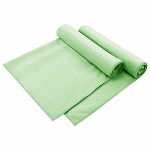 vidaXL Ulkotuolipyyhkeet 2 kpl Vihre&auml; 130 x 60 cm