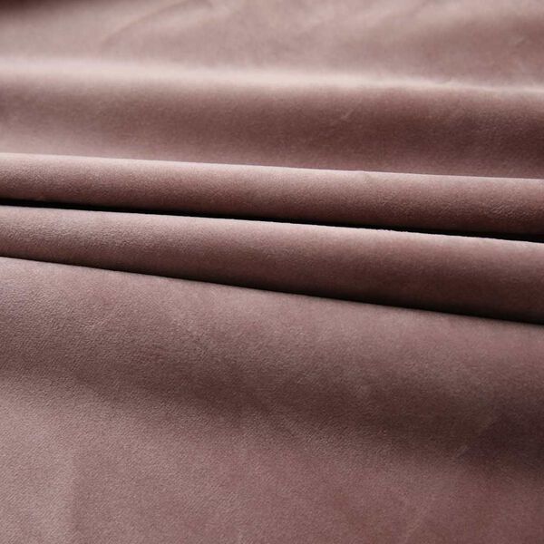 vidaXL Pimennysverhot koukuilla 2 kpl sametti pinkki 140x175 cm