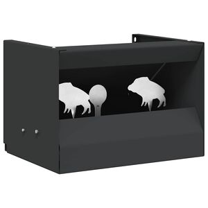 vidaXL Magneettinen ammuksensieppaava maalitaulu 4 + 1 kohdetta sika