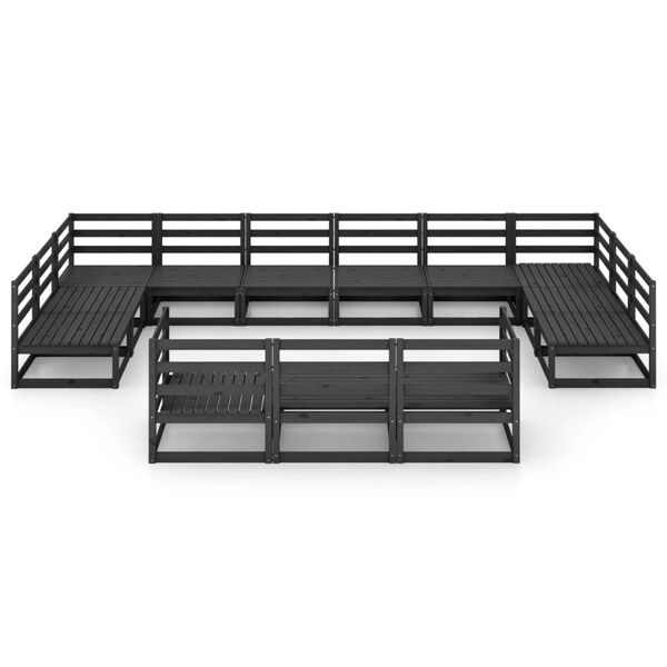 vidaXL 13-osainen Puutarhasohvasarja t&auml;ysi m&auml;nty