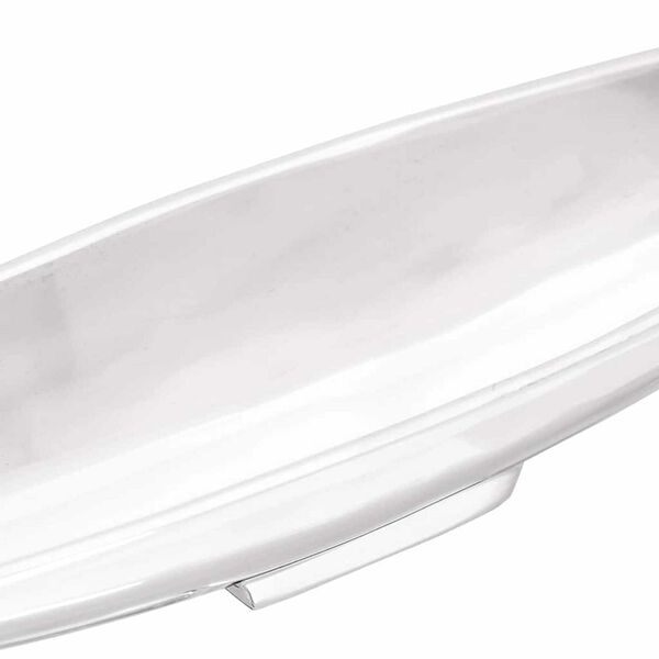 vidaXL Fruit Basket Hopea 54 x 9 x 10 cm Alumiini