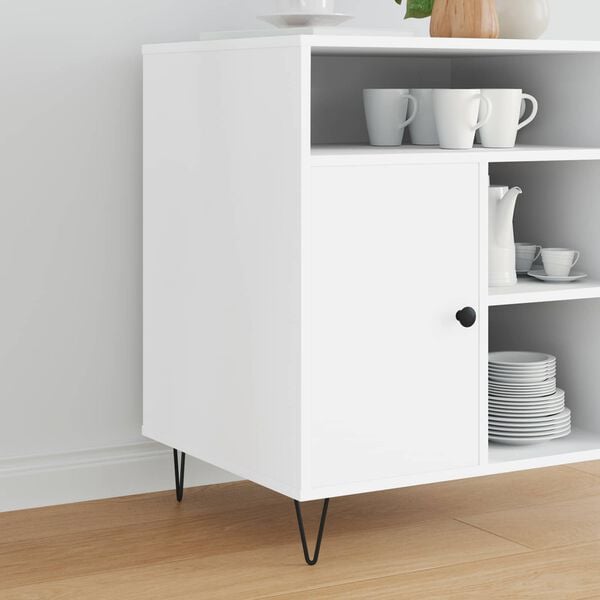 vidaXL Huonekalujalka 2 pcs Musta 54.1 x 54.1 x 100 mm Rauta