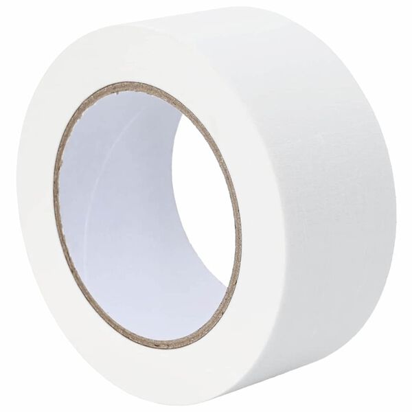 vidaXL Maalaustelat 6 pcs Valkoinen 50mm x 50m Paperi