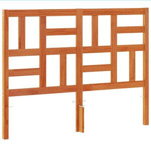 vidaXL S&auml;ngynp&auml;&auml;ty ruskea 135 cm t&auml;ysi m&auml;nty