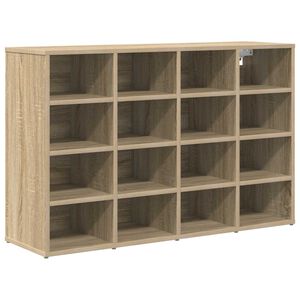 vidaXL Kenk&auml;kaappi 103 x 30 x 67 cm Tekninen puu Sonoma-tammi
