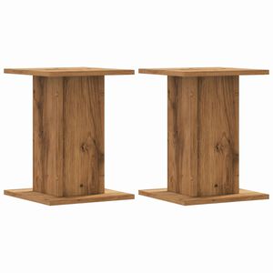 vidaXL Kasvitelineet 2 kpl artesaanitammi 30x30x40 cm tekninen puu