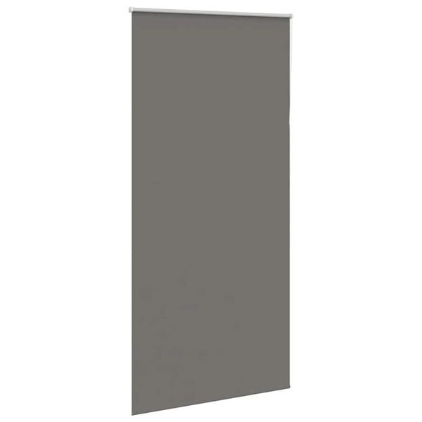 vidaXL Rullaverho Blackout harmaa 100x210 cm Kankaan leveys 95,7 cm