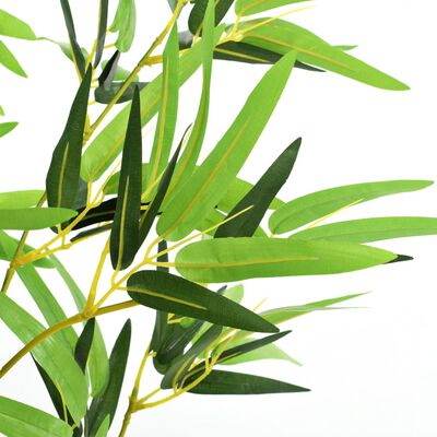 vidaXL Tekokasvi ruukulla bambu 175 cm vihreä