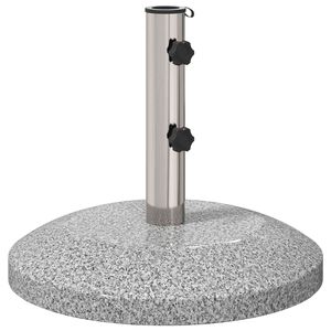 vidaXL Parasolipohja 40-50 mm pylv&auml;&auml;lle 26.45 kg Harmaa